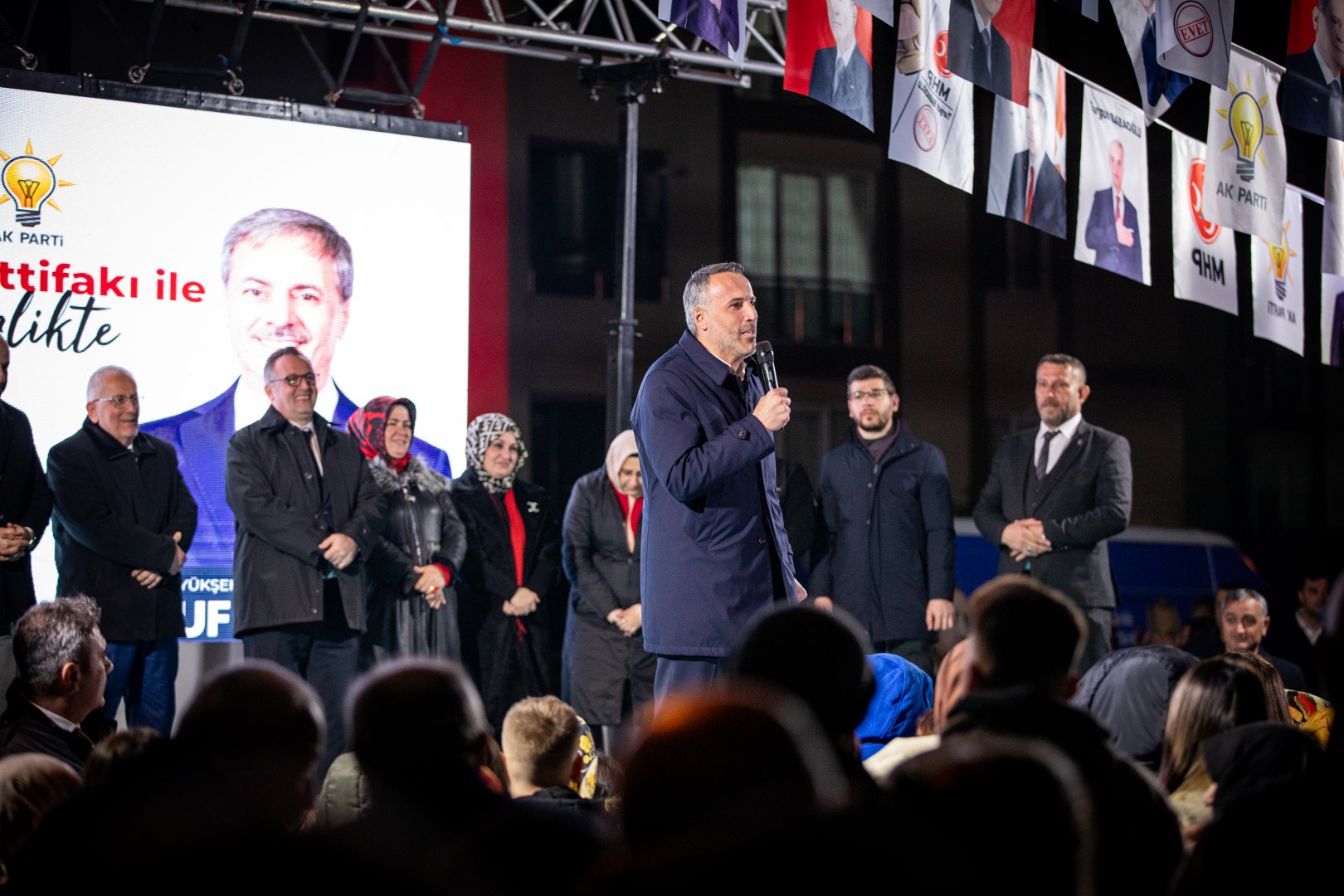 AK PARTİ İL BAŞKANI TEVER: ADAYIMIZ BİZİM TURGUT'TUR, HEP BERABER SAHİP ÇIKACAĞIZ